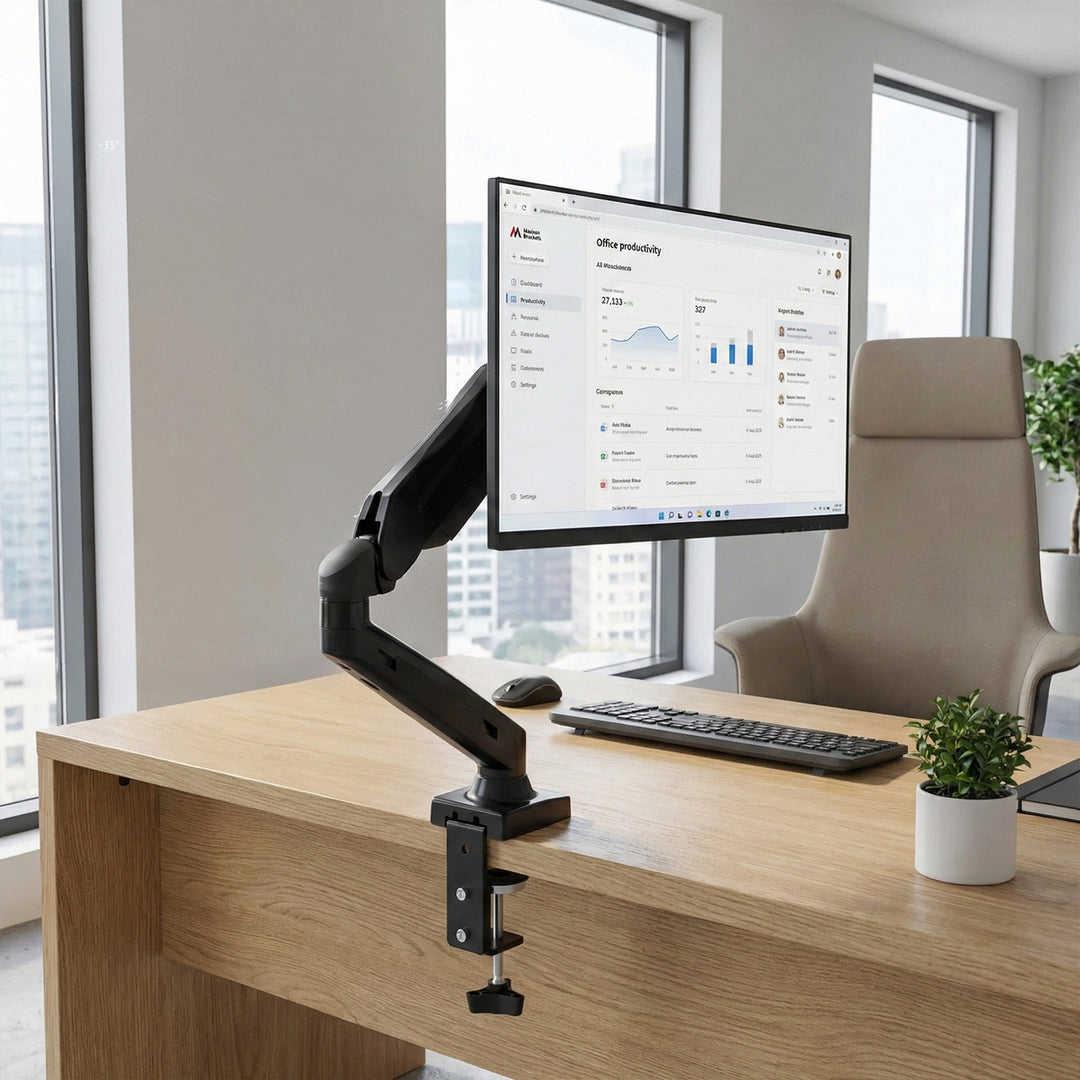 Flat panel bureau steun voor monitor 13 "-27" 8kg  MC-860 Maclean