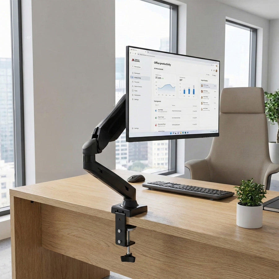 Flat panel bureau steun voor monitor 13 "-27" 8kg  MC-860 Maclean