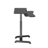 Maclean Elektrisch bureau - hoogteverstelling max hoogte 122cm max 37 kg - voor werk rechtop zitten