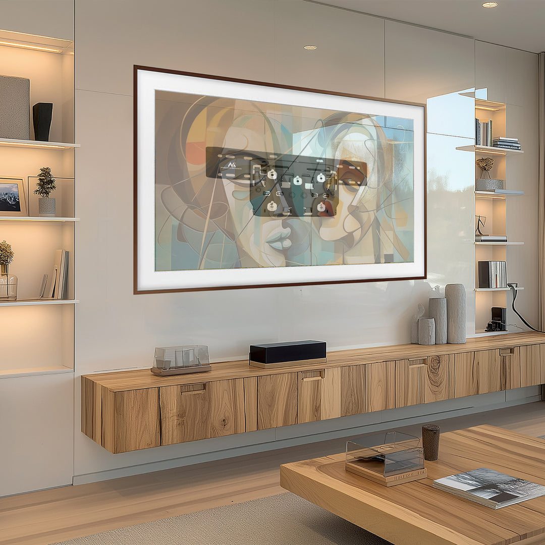 Muurbeugel voor QLED TV Samsung Q7 / Q8 / Q9 / Q7FN / Q9FN 75 "tot 50kg Ultraslank