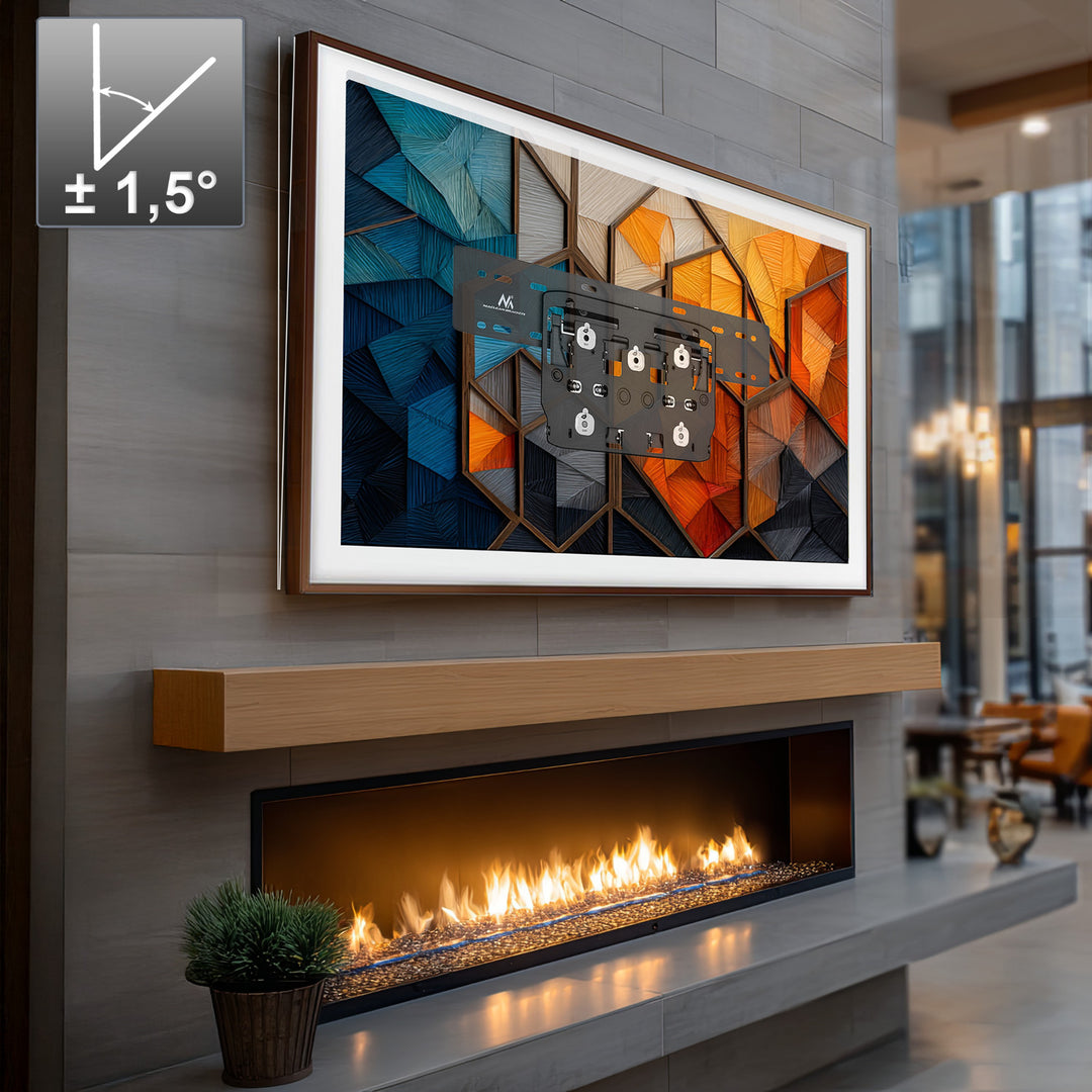 Muurbeugel voor QLED TV Samsung Q7 / Q8 / Q9 / Q7FN / Q9FN 75 "tot 50kg Ultraslank