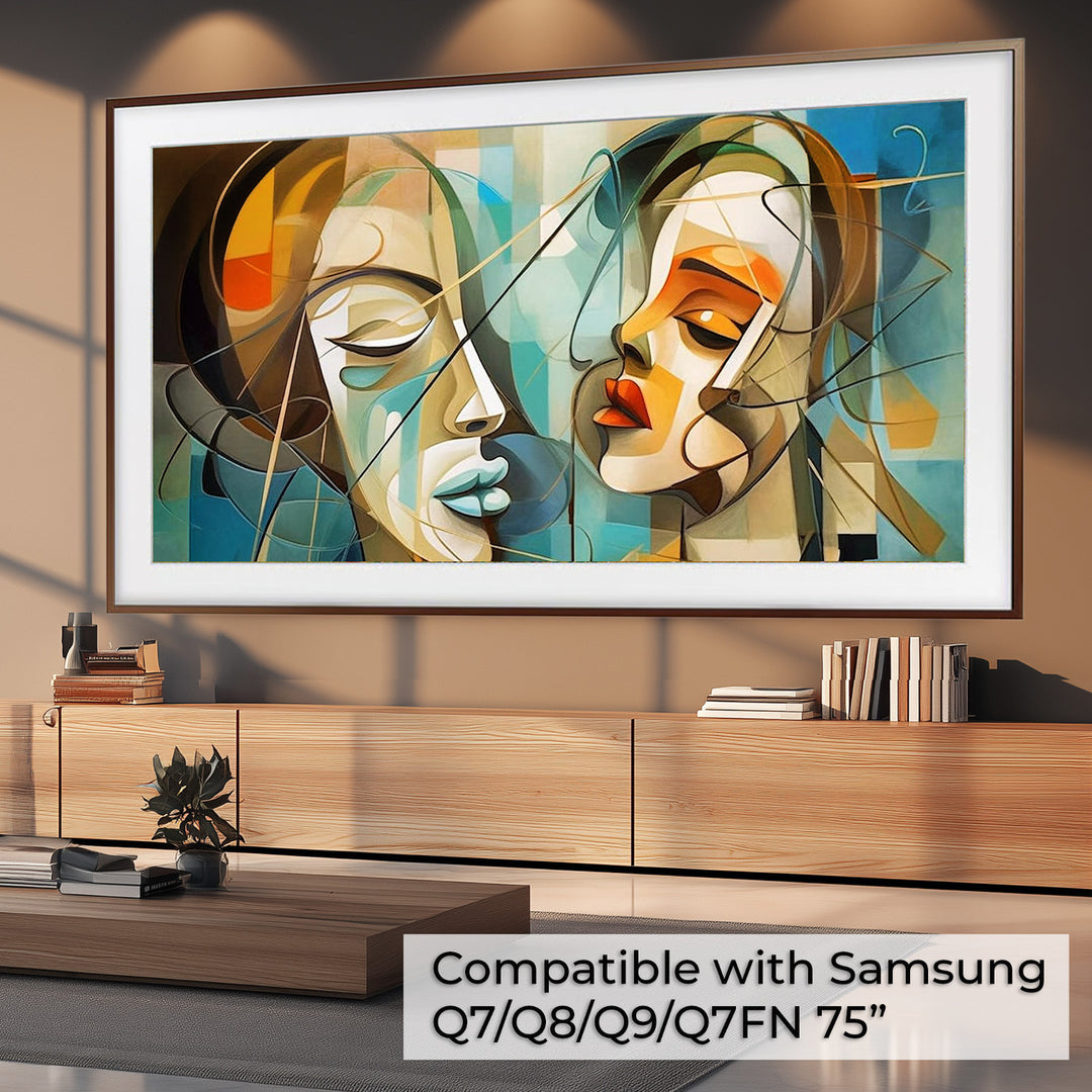 Muurbeugel voor QLED TV Samsung Q7 / Q8 / Q9 / Q7FN / Q9FN 75 "tot 50kg Ultraslank