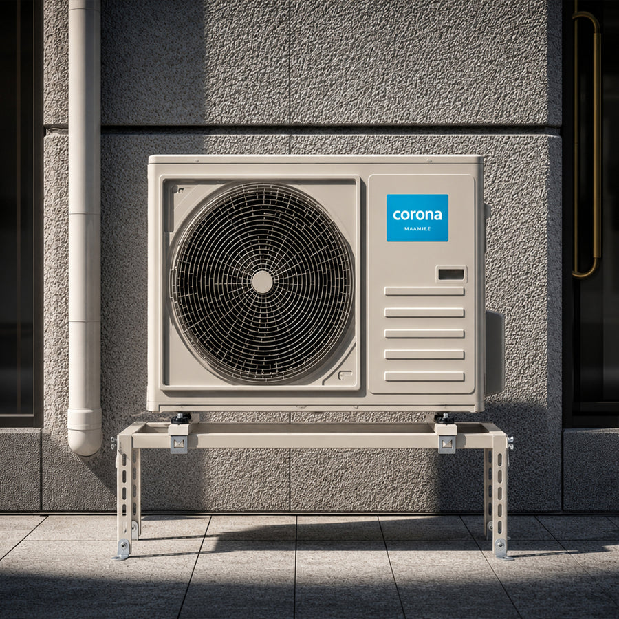 Maclean MC-864 Air conditioning floor stand heat pump air conditioning standard frame 280-870 mm / 230-450 mm to 70 kg max 36000 BTU