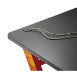 Zwart NanoRS RS120 gamingbureau 50kg max, hoogte 750mm