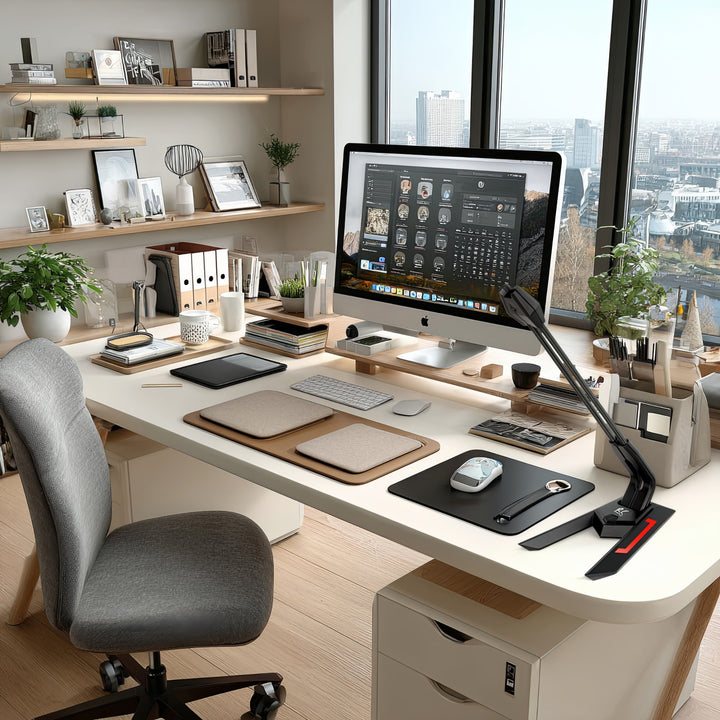 USB LED-gamingmicrofoon YouTube-streaming 1,5 m gevoeligheid 21 dB + 3dB NanoRS RS710