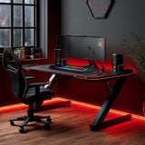 USB LED-gamingmicrofoon YouTube-streaming 1,5 m gevoeligheid 21 dB + 3dB NanoRS RS710