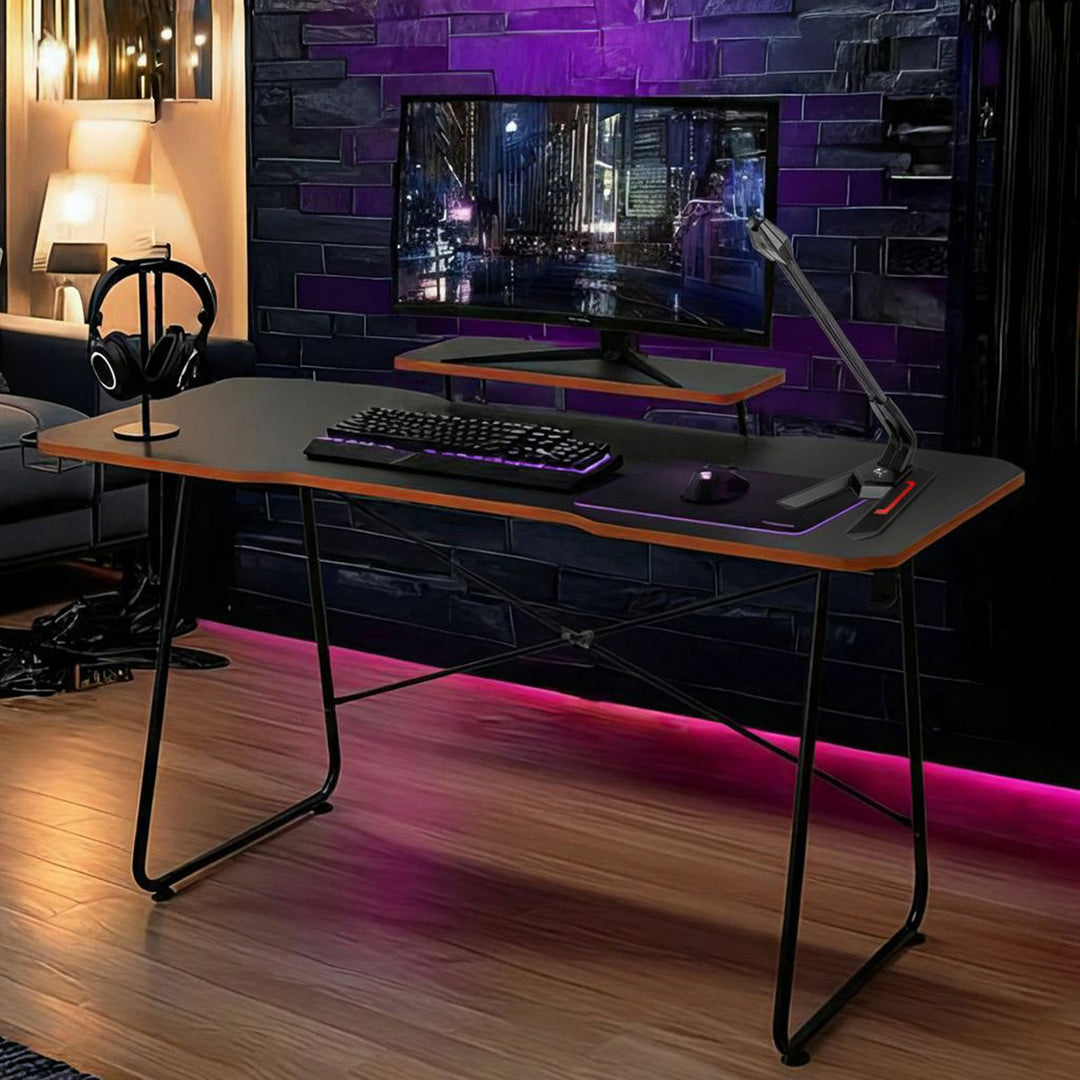 USB LED-gamingmicrofoon YouTube-streaming 1,5 m gevoeligheid 21 dB + 3dB NanoRS RS710