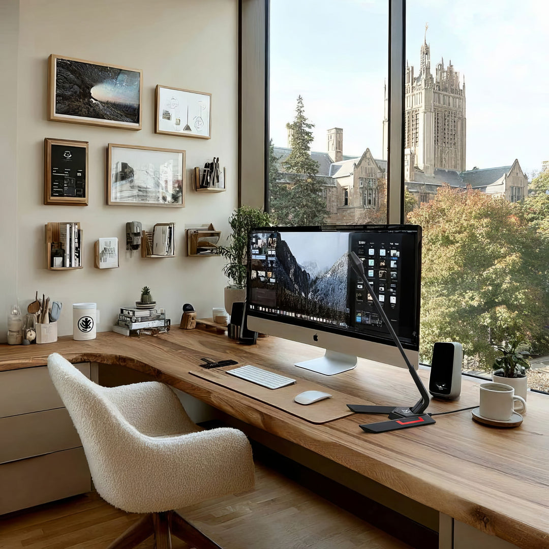 USB LED-gamingmicrofoon YouTube-streaming 1,5 m gevoeligheid 21 dB + 3dB NanoRS RS710