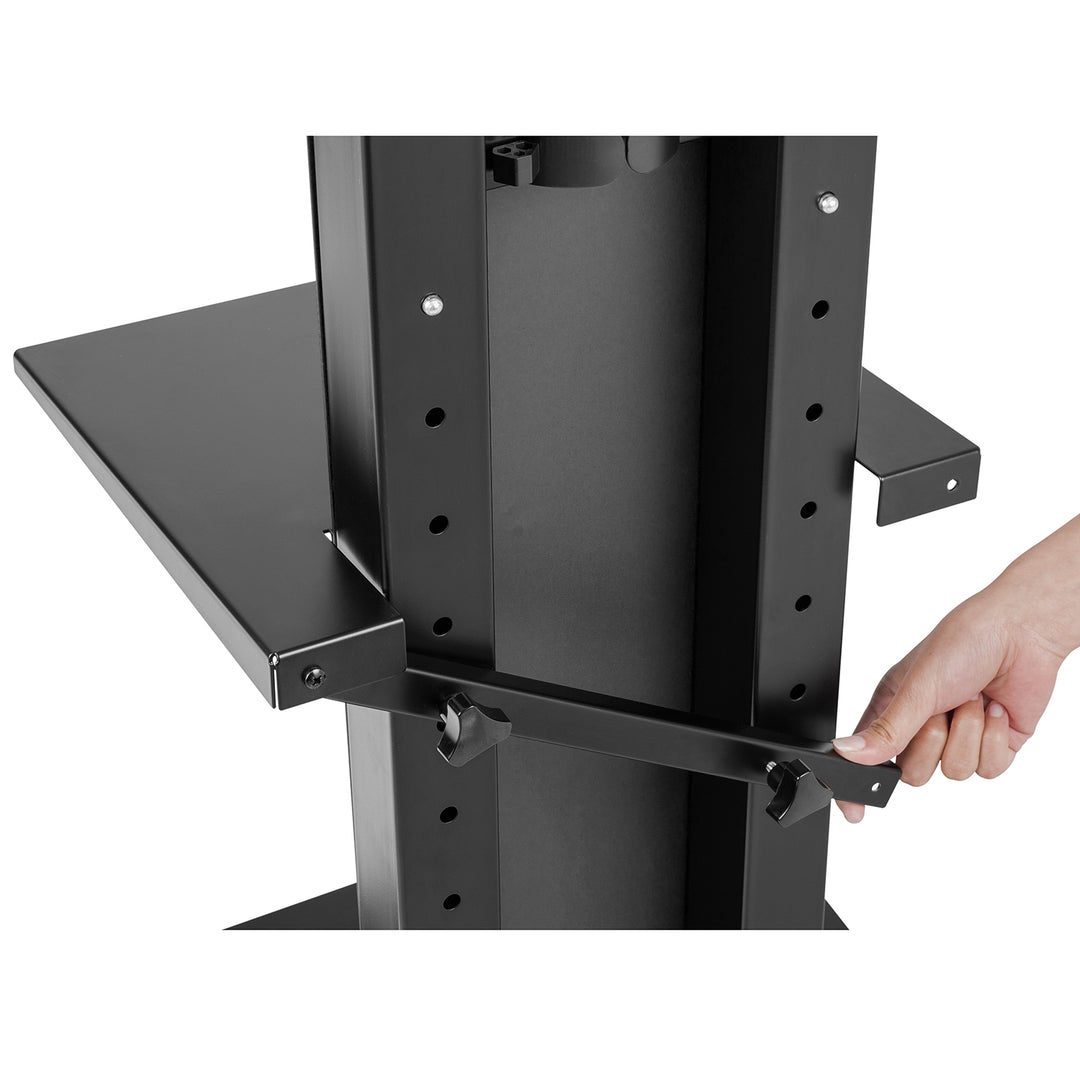 Professionele TV Standaard voet met een plank Maclean MC-865 max 40kg
