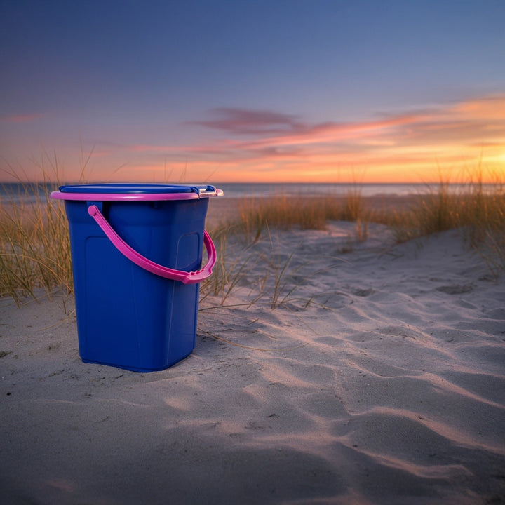 GreenBlue GB320BR toeristentoilet marineblauw-roze