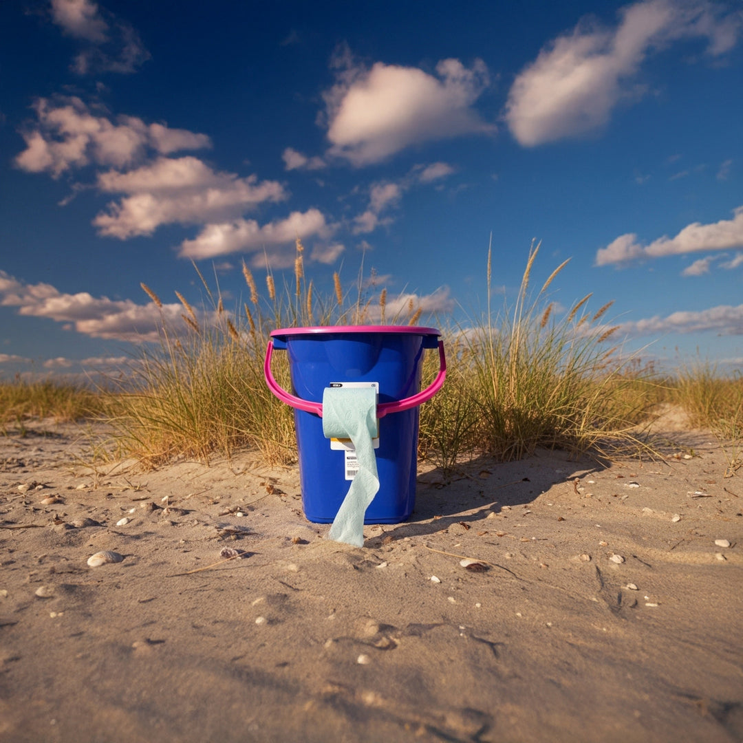 GreenBlue GB320BR toeristentoilet marineblauw-roze