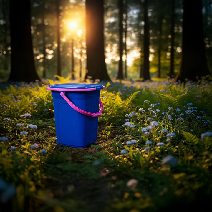 GreenBlue GB320BR toeristentoilet marineblauw-roze