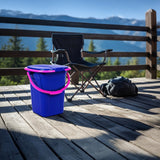 GreenBlue GB320BR toeristentoilet marineblauw-roze