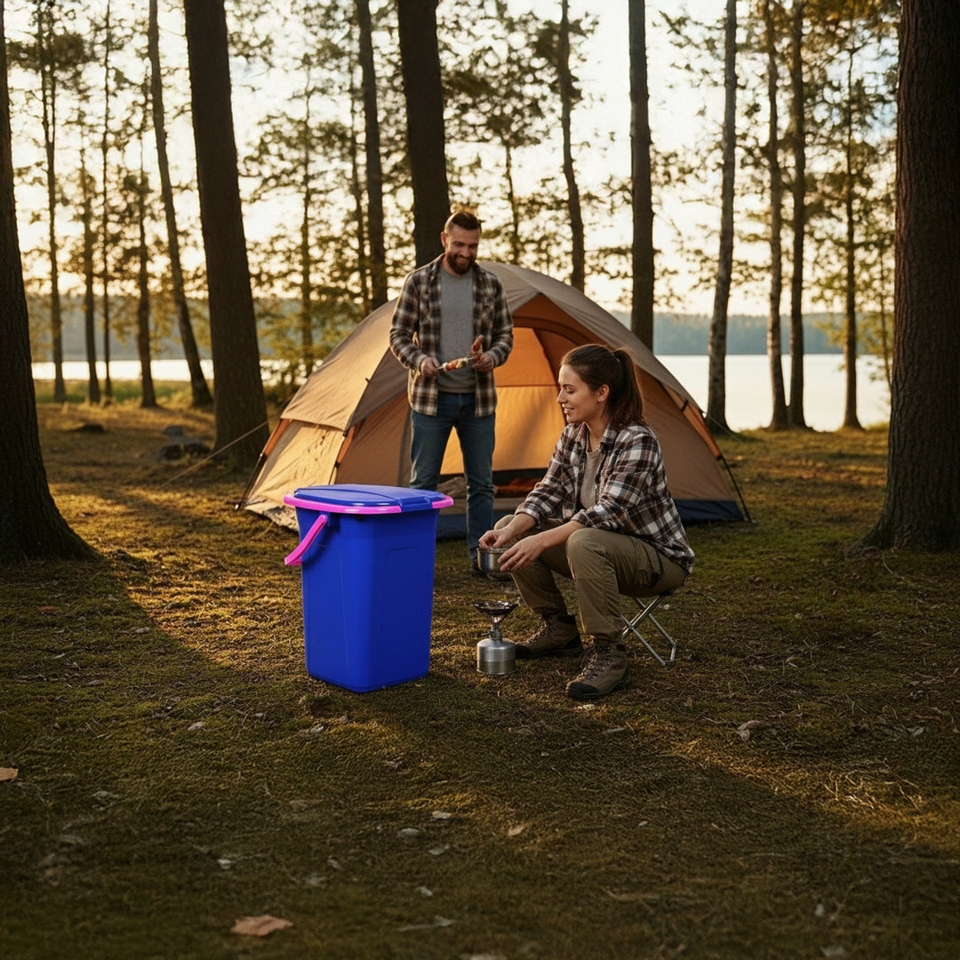 GreenBlue GB320BR toeristentoilet marineblauw-roze