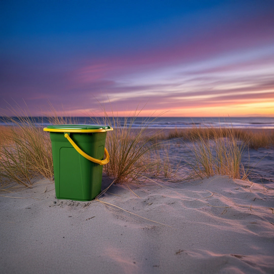 GreenBlue GB320GO toeristisch toilet donker groen-oranje