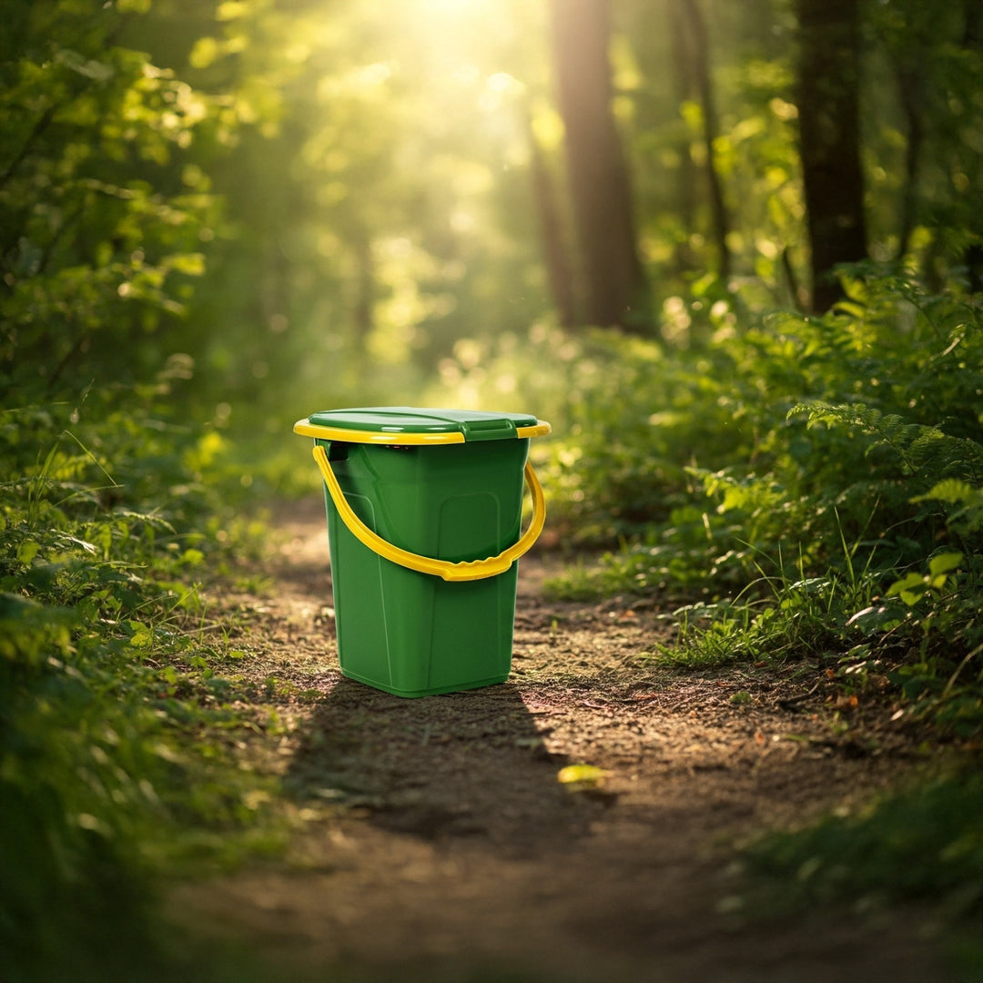 GreenBlue GB320GO toeristisch toilet donker groen-oranje