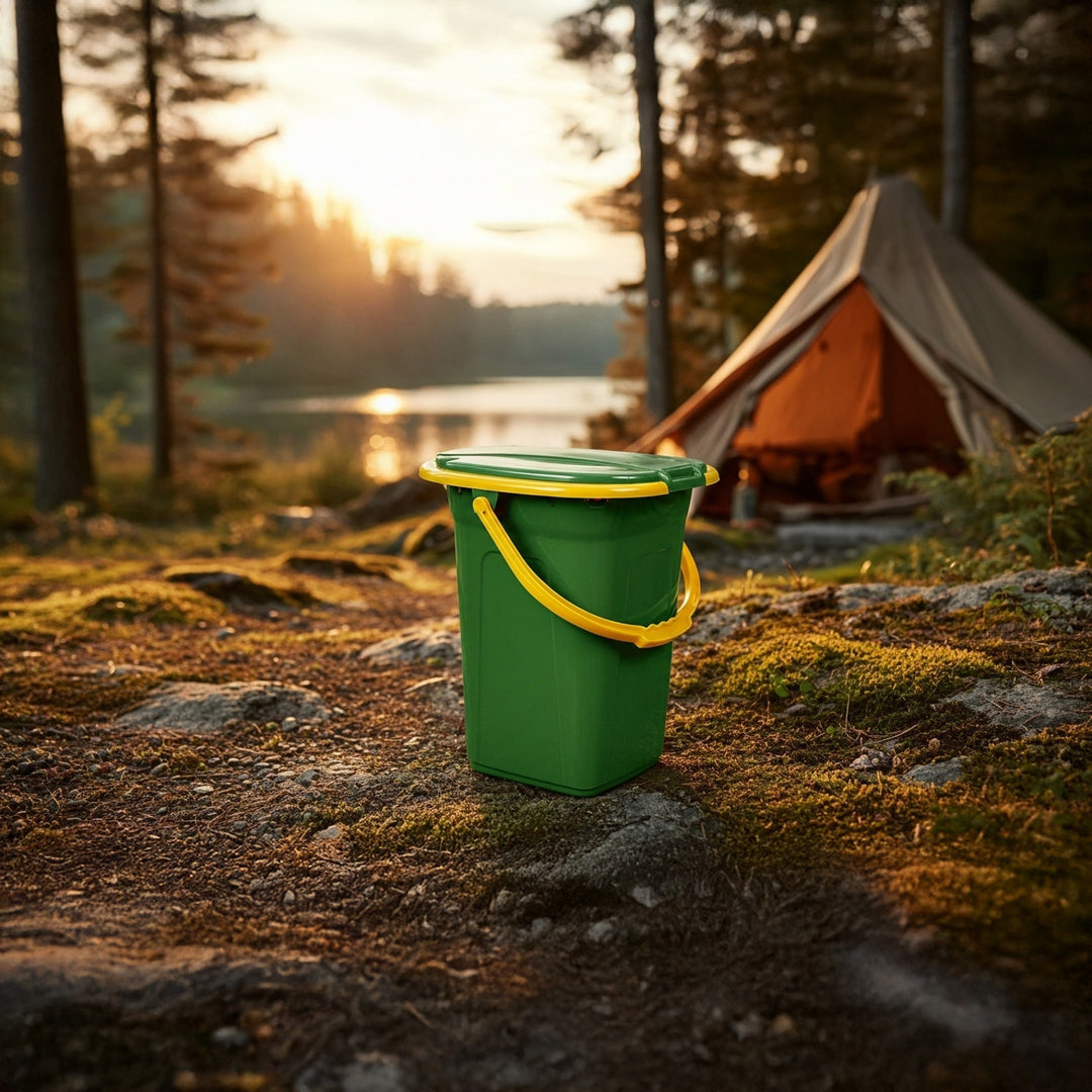 GreenBlue GB320GO toeristisch toilet donker groen-oranje