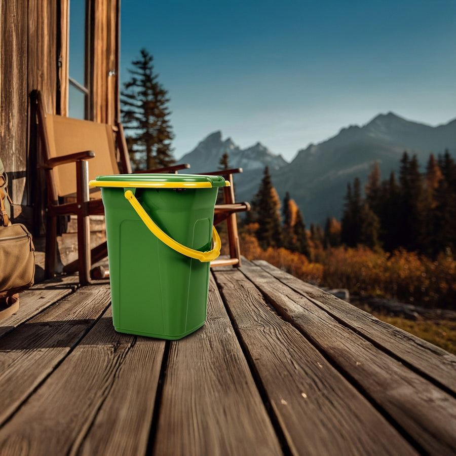 GreenBlue GB320GO toeristisch toilet donker groen-oranje