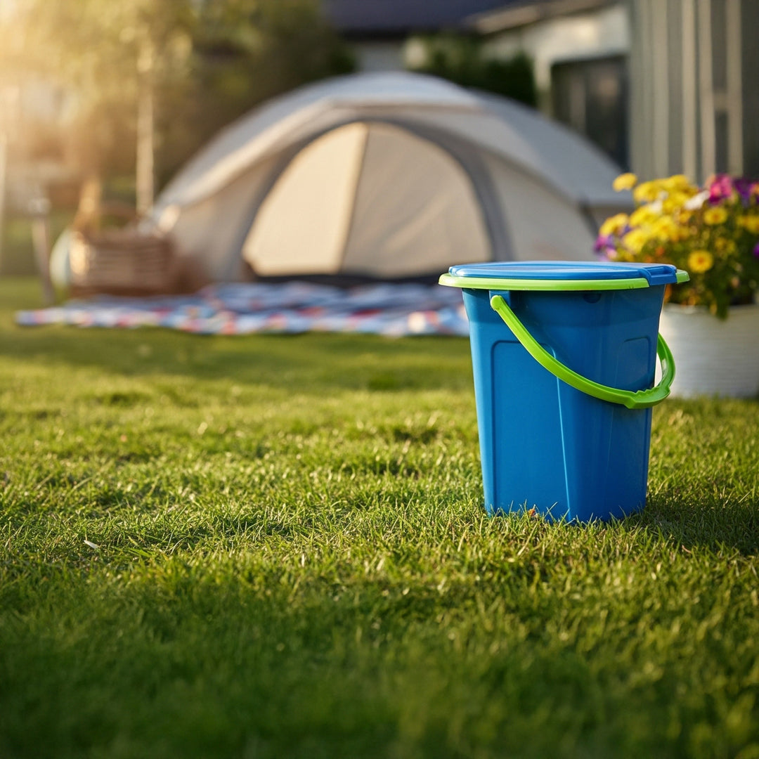 GreenBlue GB320BL toeristisch toilet aqua - limoen