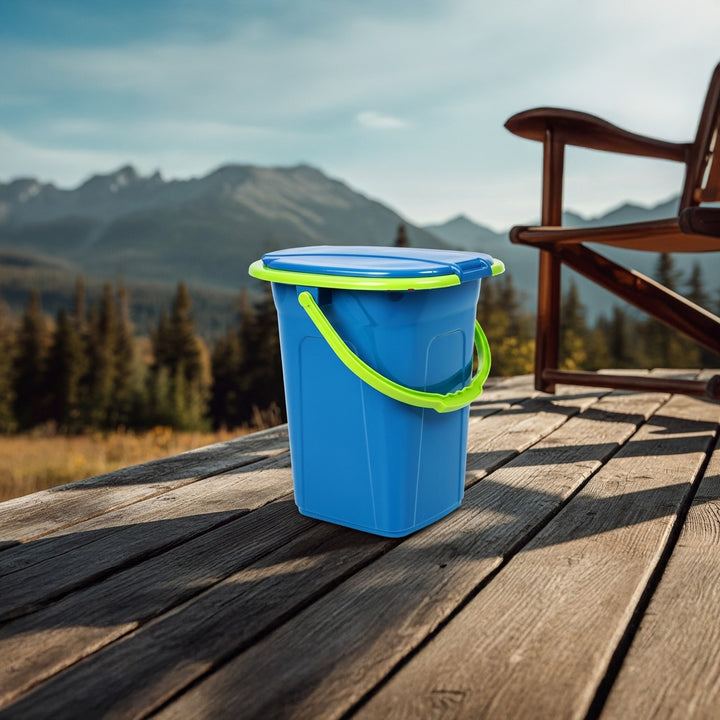 GreenBlue GB320BL toeristisch toilet aqua - limoen