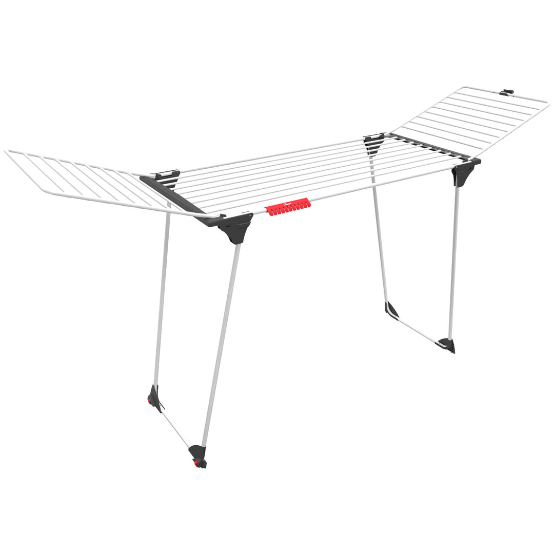 Vileda Magnum staande wasdroger, droogoppervlak 24 m², stalen XXL-lijnen