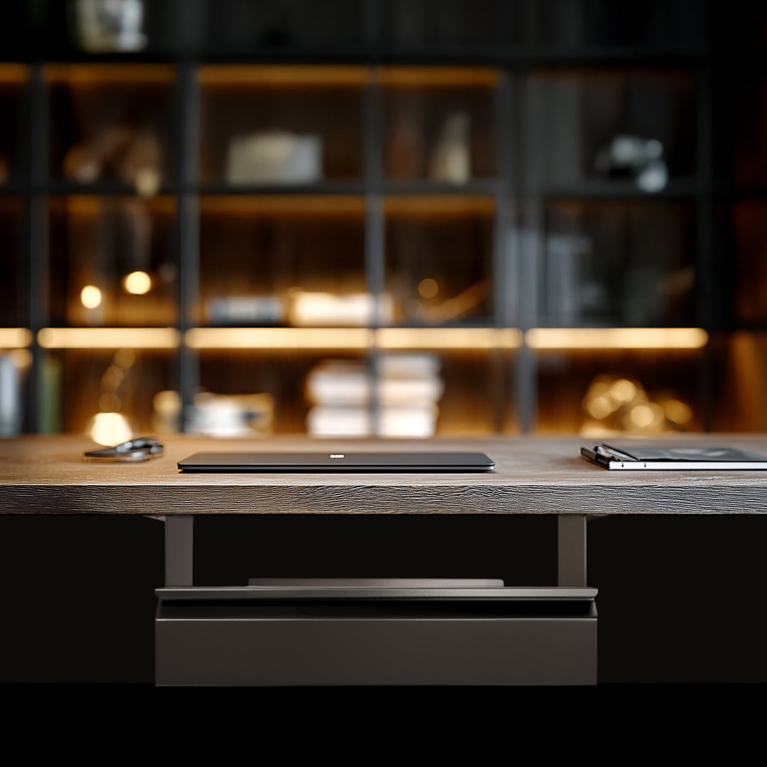 Lade onder het bureau met plank tot max. 5kg Maclean Brackets MC-875