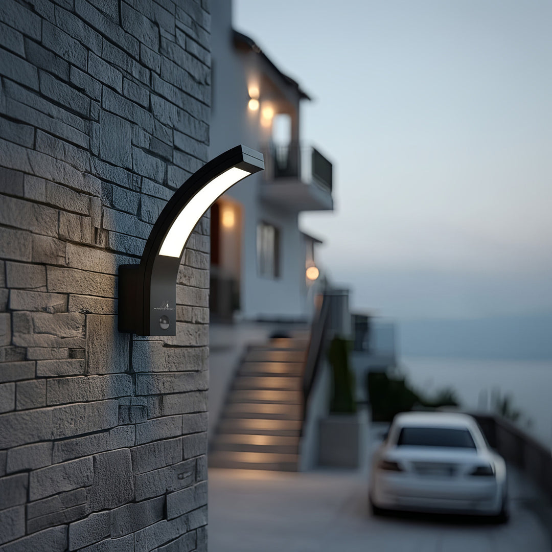 LED-lamp met infrarood bewegingssensor MCE244 750lm 10W IP54 Maclean Energy