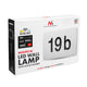 Maclean LED-lamp, huisnummer, met schemersensor, wit, max. 10 W, IP65, neutrale lichtkleur (4000 K), max. 1000 lm, MCE292 W