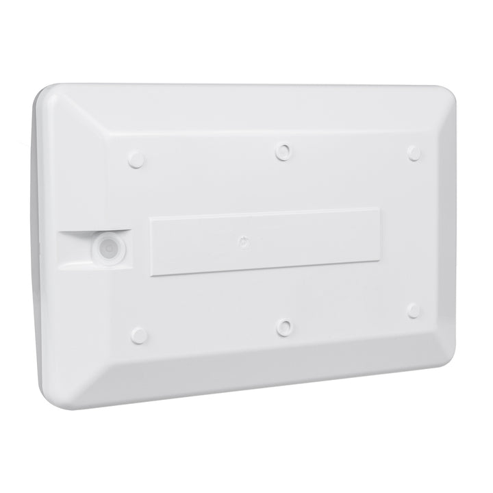 Maclean LED-lamp, huisnummer, met schemersensor, wit, max. 10 W, IP65, neutrale lichtkleur (4000 K), max. 1000 lm, MCE292 W