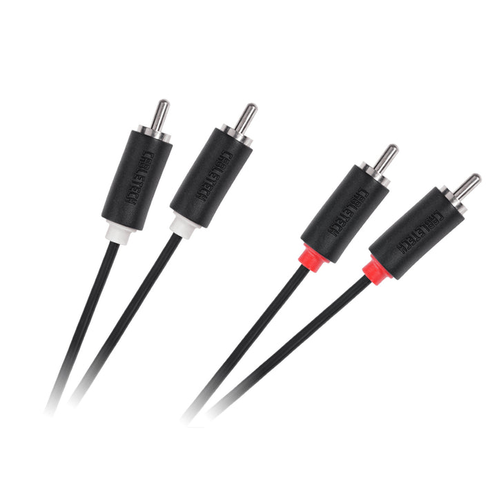 Audio-video kabel 2RCA-2RCA 1,8m Cabletech standaard