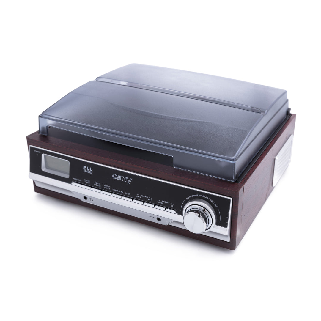 Camry CR 1168 platenspeler met radio en Bluetooth / MP3 / USB / SD / opname