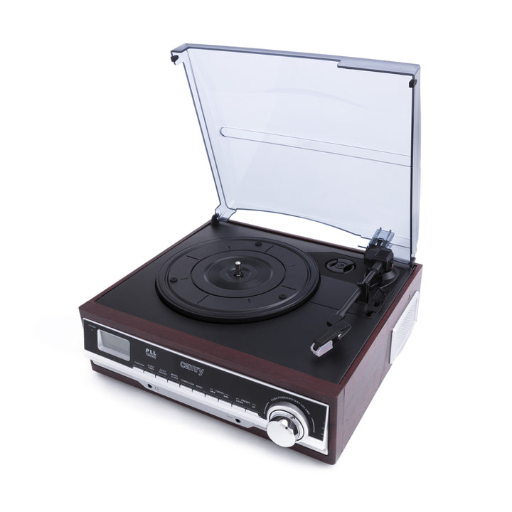 Camry CR 1168 platenspeler met radio en Bluetooth / MP3 / USB / SD / opname