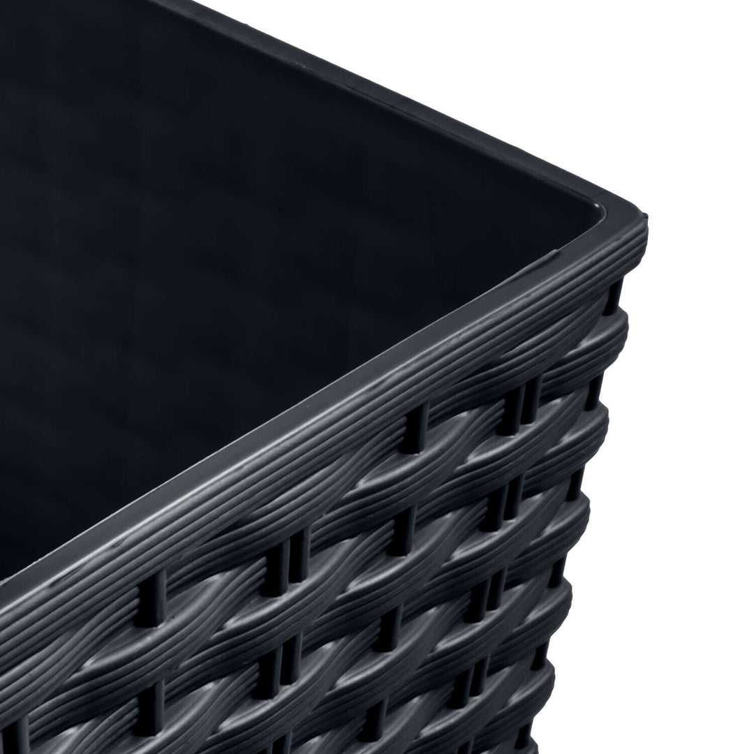 Bloempot met inzet Rato Square DRTS400-S433 - antraciet