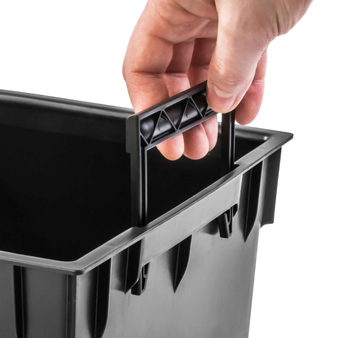 Bloempot met inzet Rato Square DRTS400-S433 - antraciet