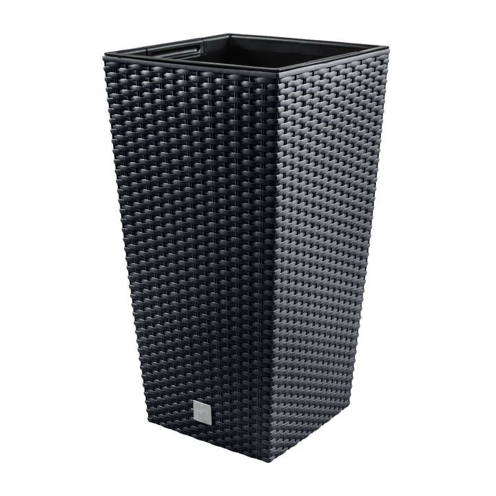Bloempot met inzet Rato Square DRTS400-S433 - antraciet