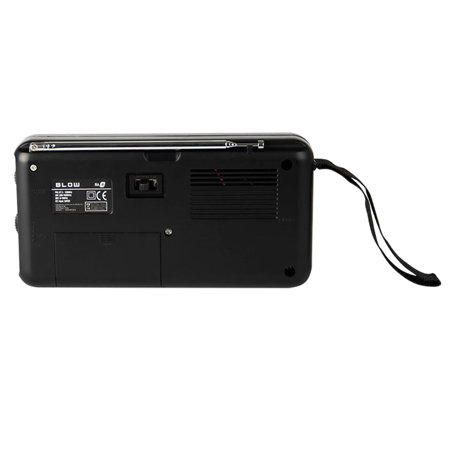 Draagbare analoge radio AM / FM RA4 Blow 2x R20 batterij