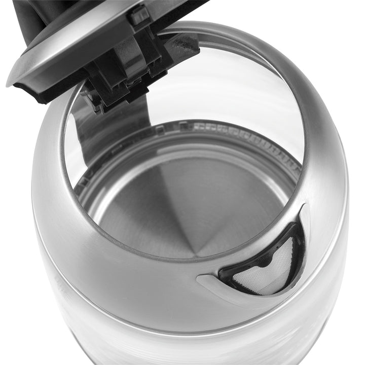 Glazen waterkoker 1.7L Concept RK4080 roestvrij staal