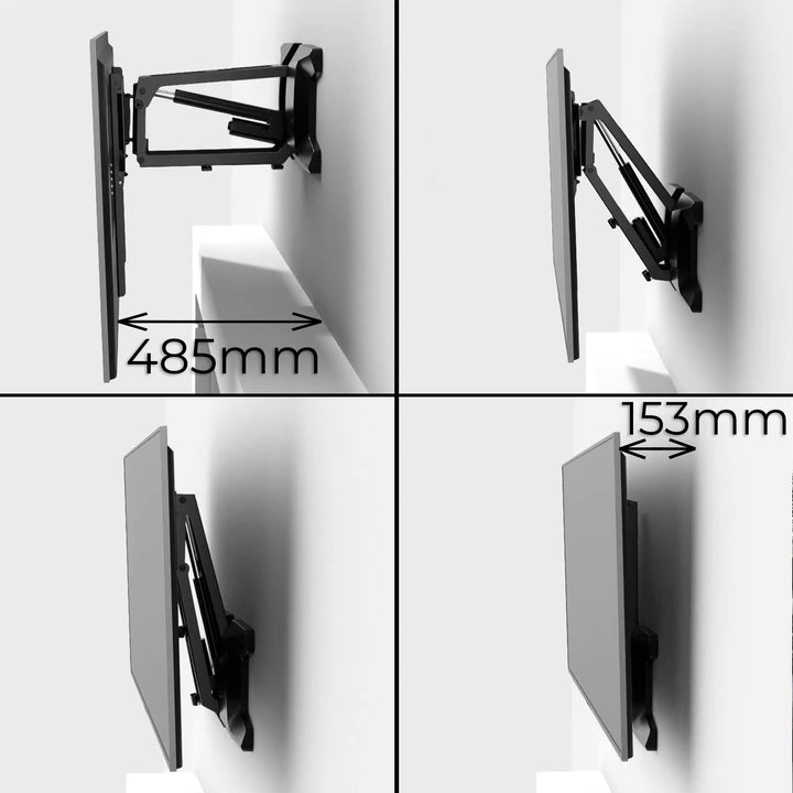 Mount Maclean -Elektrische muurbeugel voor TV  37"-70" / 35kg + afstandsbediening | Max vesa 600x400
