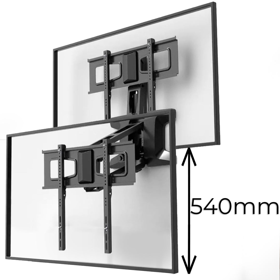 Mount Maclean -Elektrische muurbeugel voor TV  37"-70" / 35kg + afstandsbediening | Max vesa 600x400