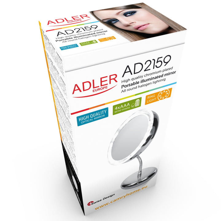 Cosmeticaspiegel met LED verlichting Adler AD 2159