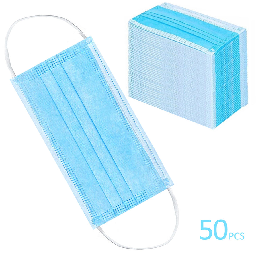 ProMedix PR205 Wegwerp 3-laags, chirurgisch mondkapjes FFP2 - Set van 50 stuks - blauw