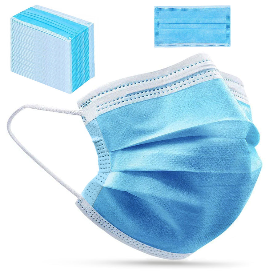 ProMedix PR205 Wegwerp 3-laags, chirurgisch mondkapjes FFP2 - Set van 50 stuks - blauw