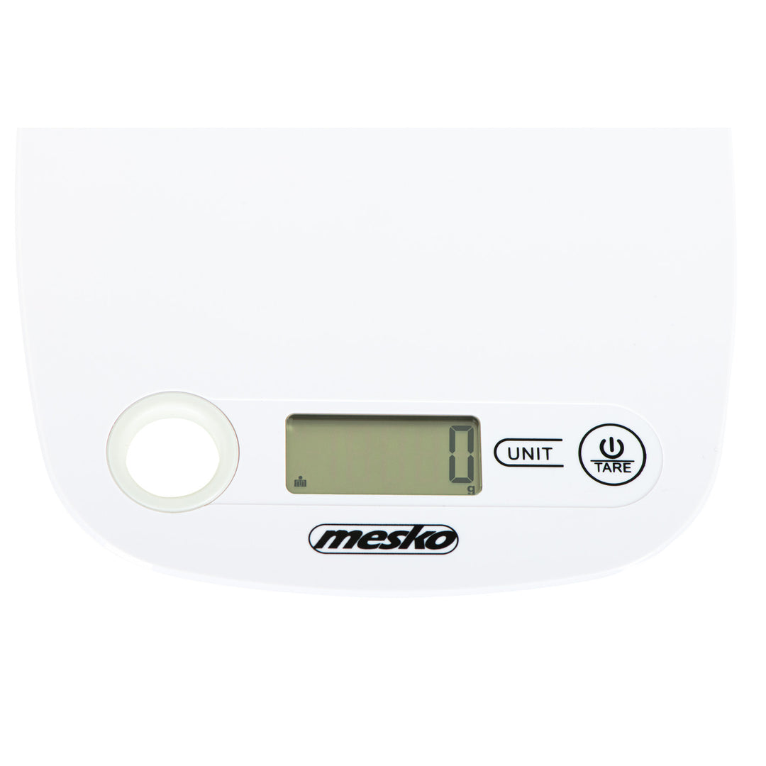 Elektronische LCD keukenweegschaal Mesko MS 3159w wit