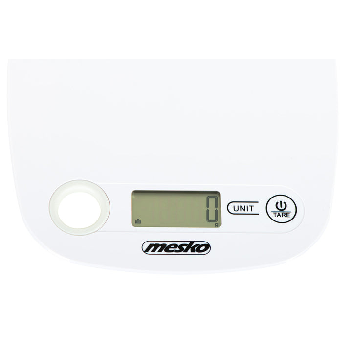 Elektronische LCD keukenweegschaal Mesko MS 3159w wit