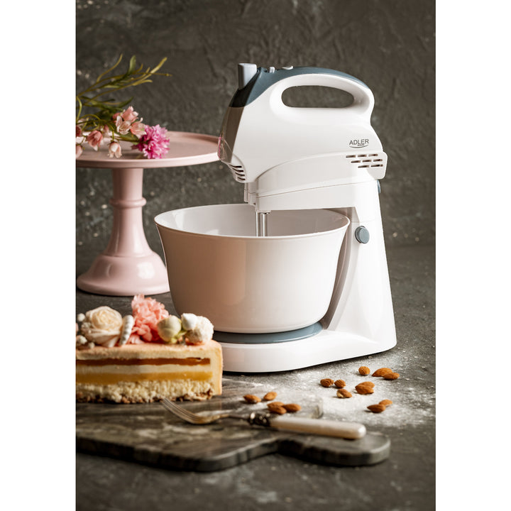 Handmixer met roterende kom met motor Adler AD 4202