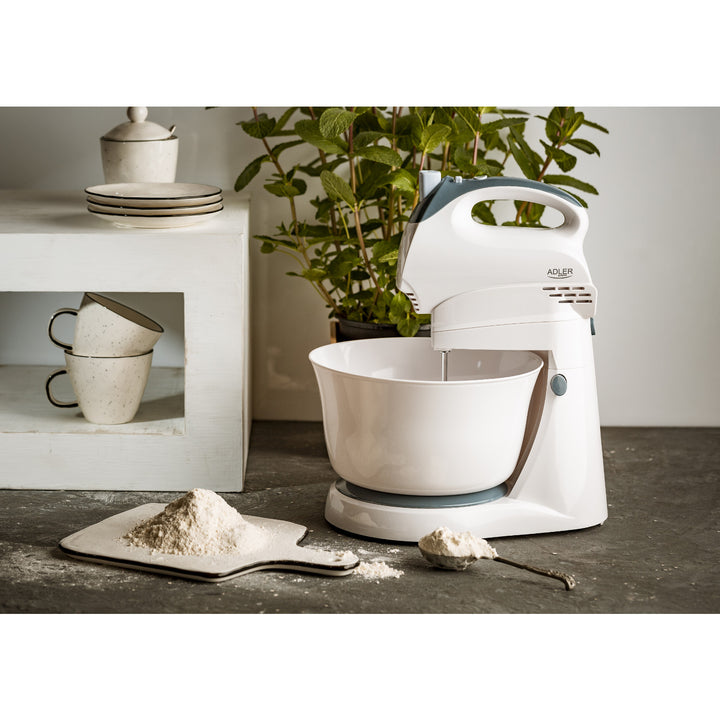 Handmixer met roterende kom met motor Adler AD 4202