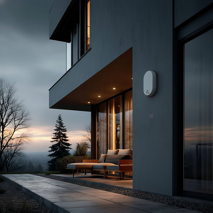 Maclean MCE340 W LED lamp met infrarood bewegingssensor - 1100lm  - 15W  - IP54 - wit