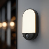 Maclean MCE340 GR LED lamp met infrarood bewegingssensor - 1100lm  - 15W  - IP54 - grijs
