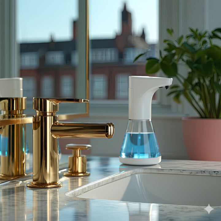 Promedix PR-530 Automatische zeepdispenser met infrarood bewegingssensor No-Touch werkt op batterijen 4xAA 480ml