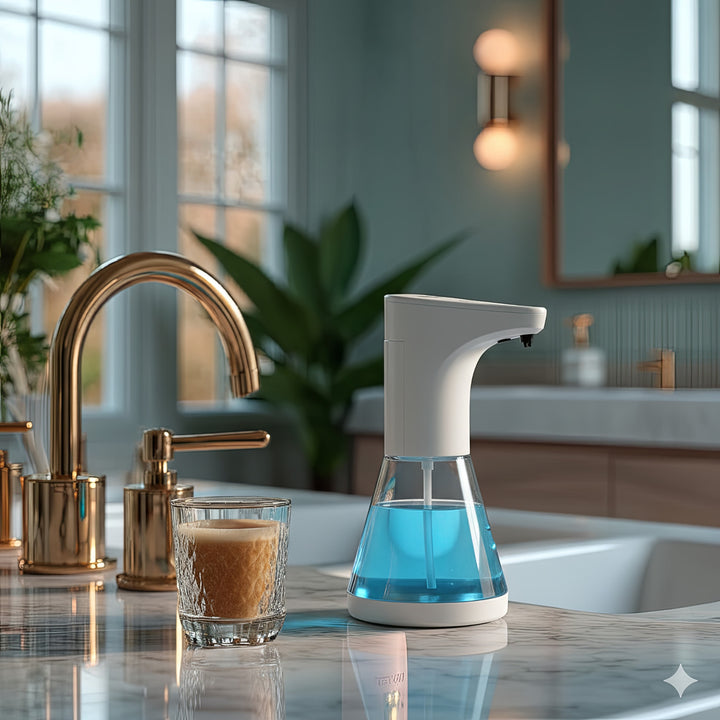 Promedix PR-530 Automatische zeepdispenser met infrarood bewegingssensor No-Touch werkt op batterijen 4xAA 480ml